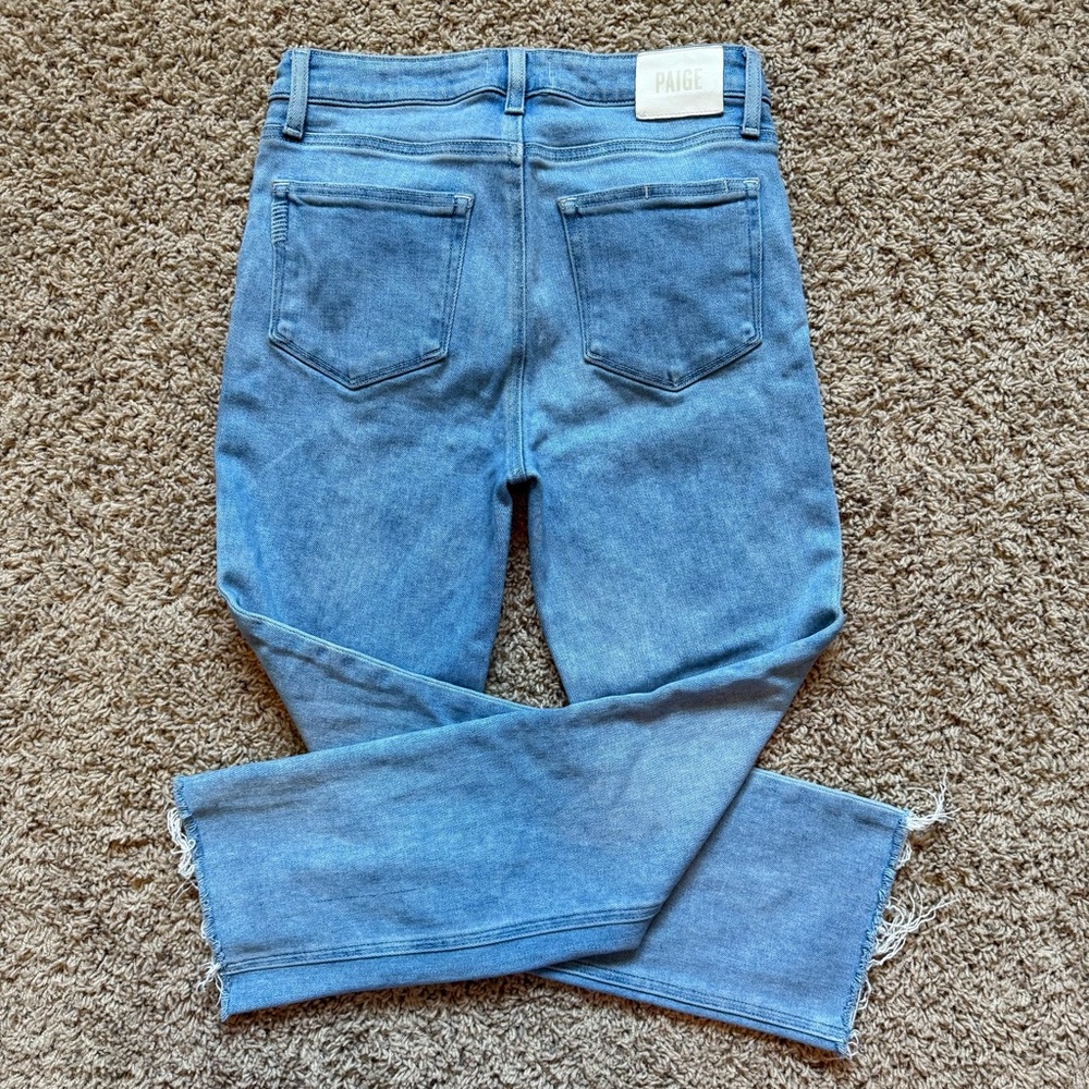 PAIGE cindy raw hem jeans - Picture 3 of 9